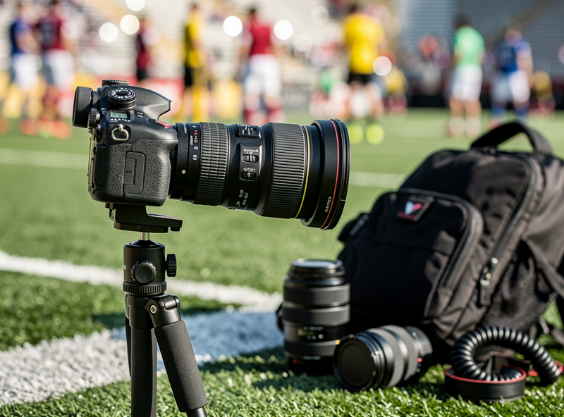 70-200mm telephoto at sports event