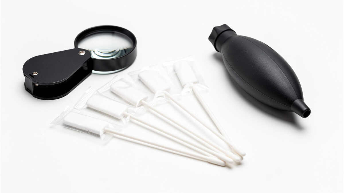 Camera cleaning kit guide