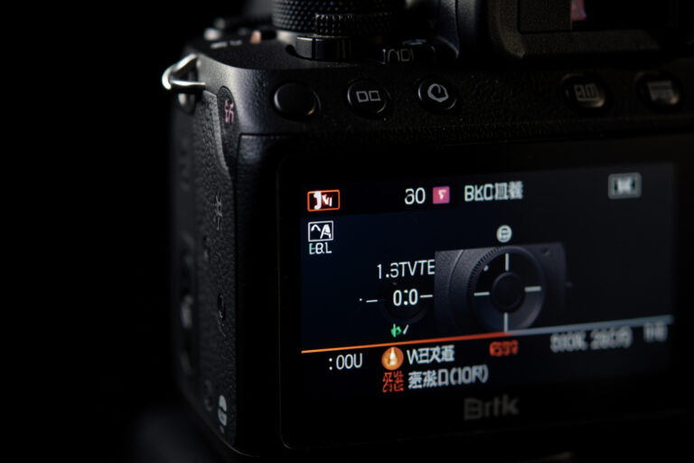 Camera dial showing video frame rate and shutter speed settings