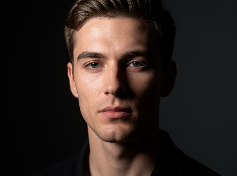 Comparison of flat on-camera flash versus directional off-camera flash on a portrait subject