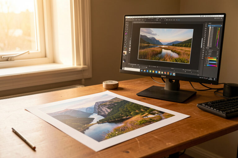 Photography printing guide