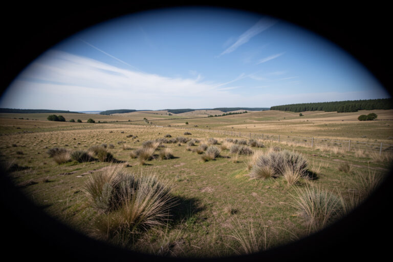 A slim polarizer and ND filter stacked on a lens with a gray card for white balance