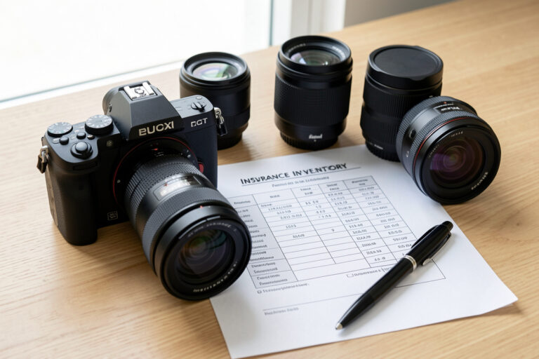Photography equipment insurance guide